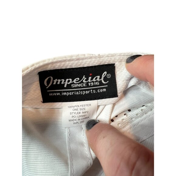 Imperial 6 Perforated Performance Cap NWT IMP6 Pickleball Athleisure Golf Runnin - Picture 5 of 8